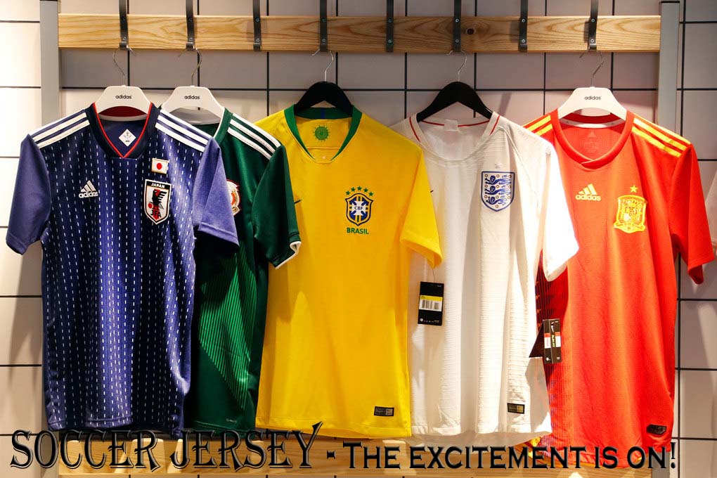 Soccer Jersey - The excitement is on!