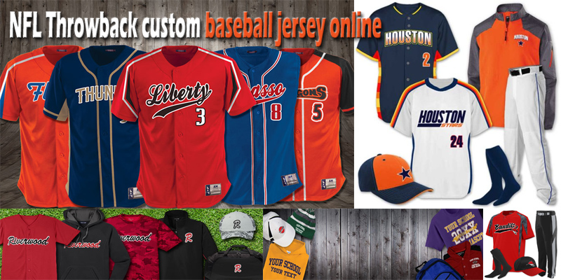 Locating That Ideal NFL Throwback custom baseball jersey online