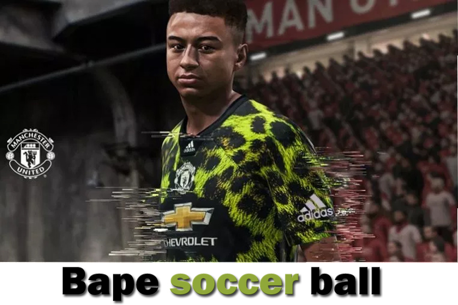Bape soccer ball