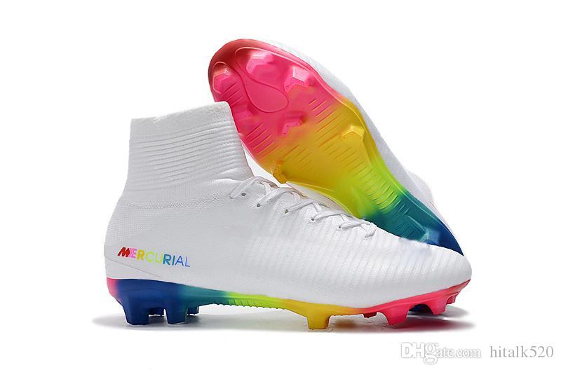 Free of charge Shipping On Soccer Shoes In Sneakers, Sports & White High Top Soccer Cleats