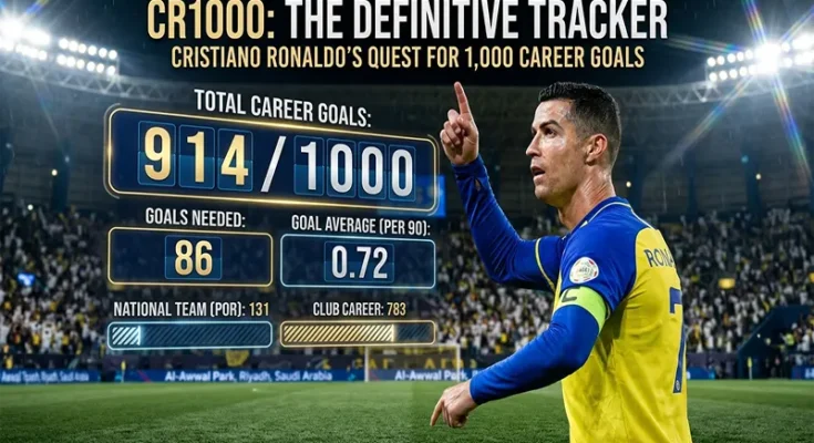 CR1000: The Definitive Tracker of Cristiano Ronaldo’s Quest for 1,000 Career Goals