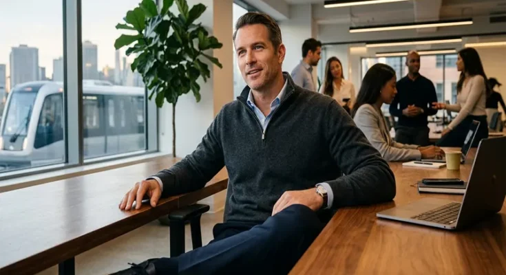 The New Executive Uniform: Elevating Luxury Quarter-Zip Fleece for the Business Casual Office